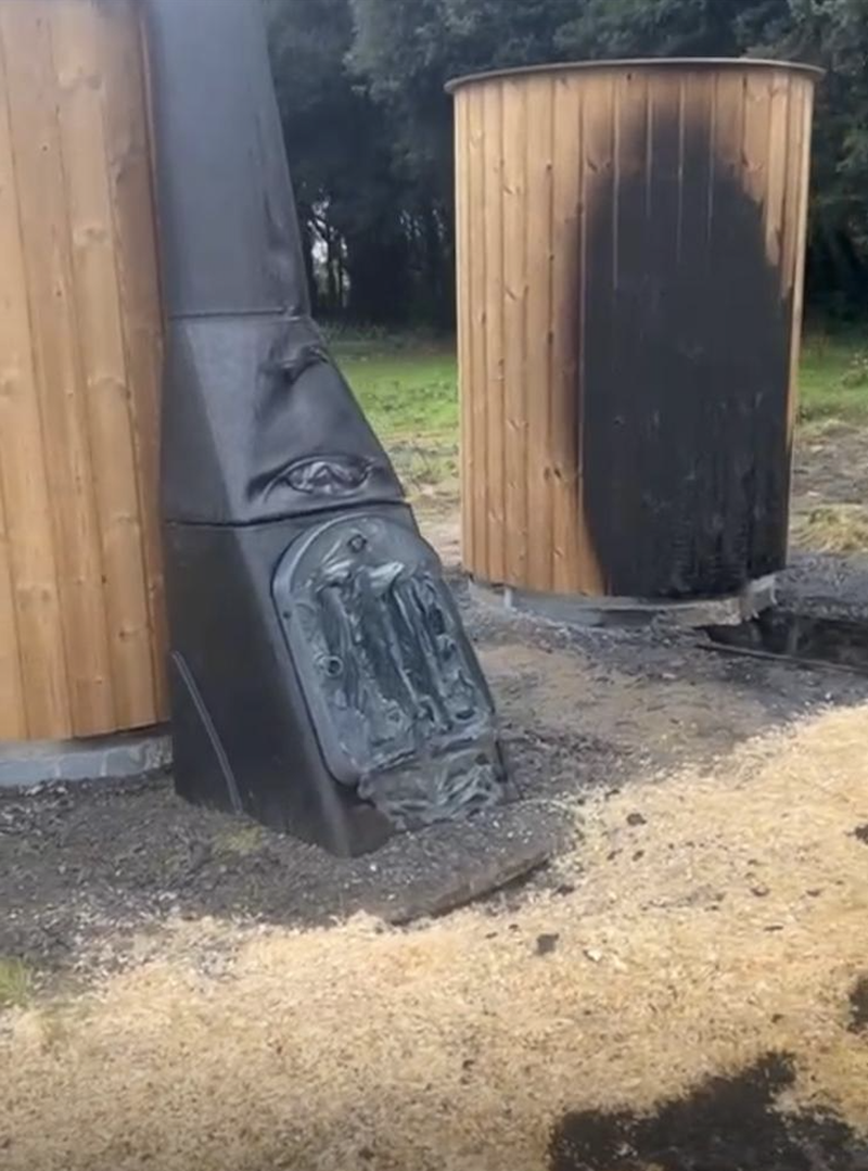 New Toilets in St Anne’s Park Damaged Overnight